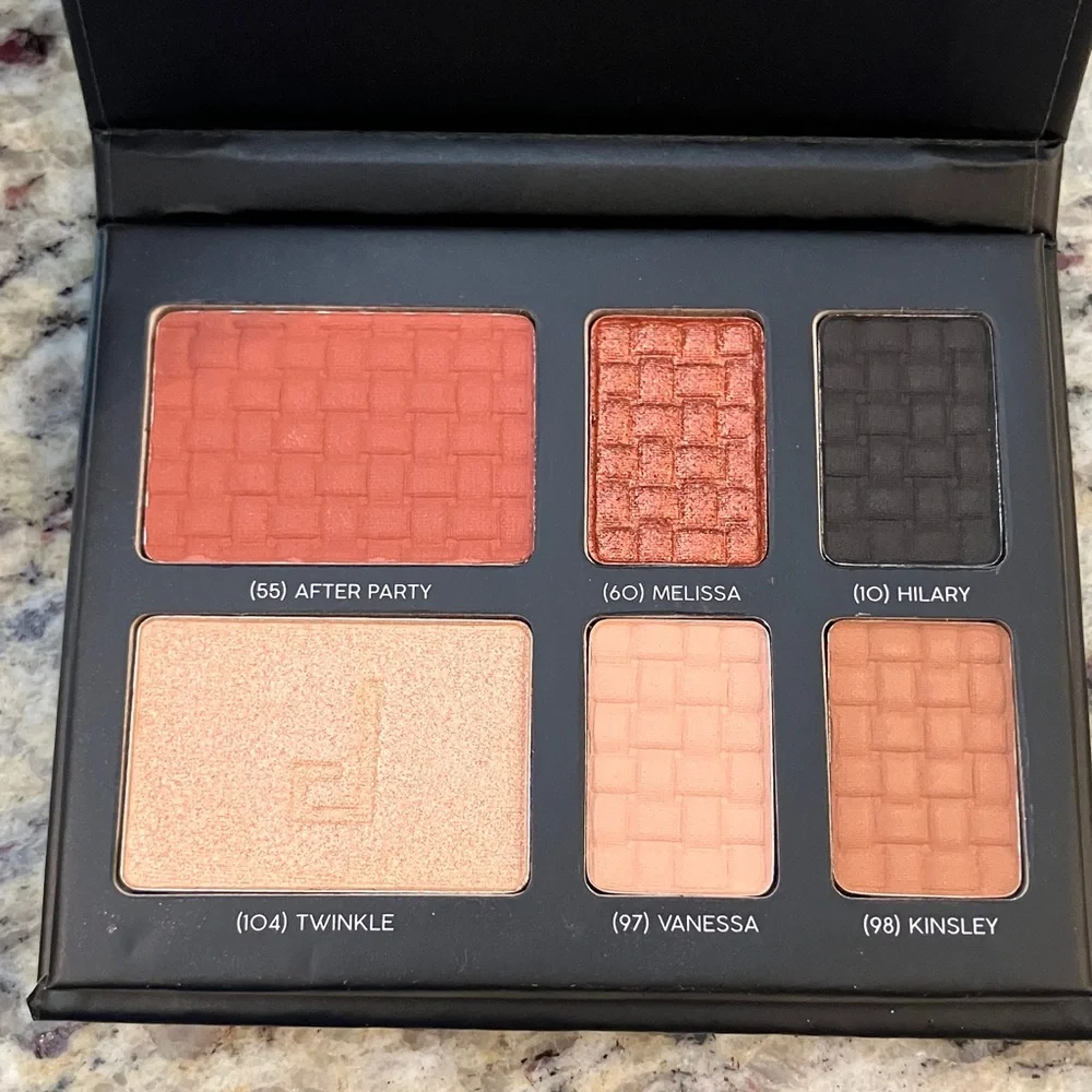 Doucce Freematic Eyeshadow Pro Palette Warm Neutrals 6 Pan Makeup Palette New